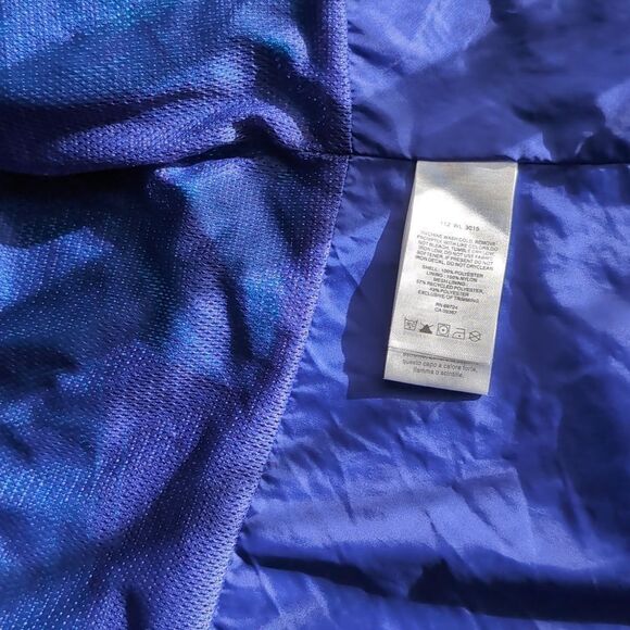 Columbia hooded waterproof windbreaker size s blue navy omnishield - Picture 8 of 12